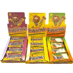 pulparindo tamarind candy - 3 boxes - 20 pieces each box - (original, chamoy & mango)