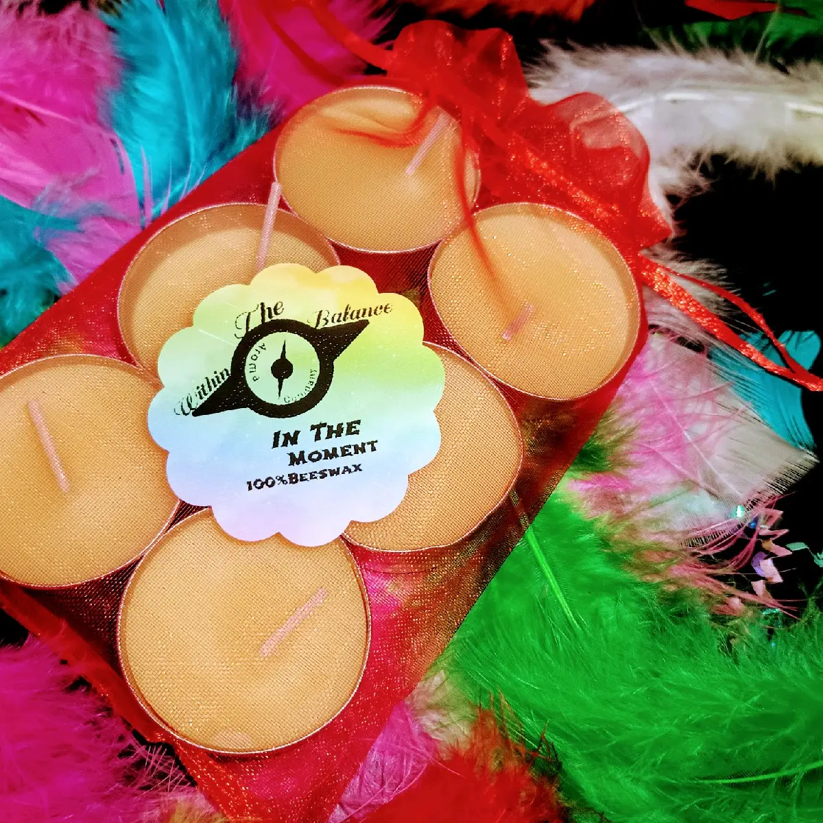 In The Moment Beeswax Tealight Candle(6)