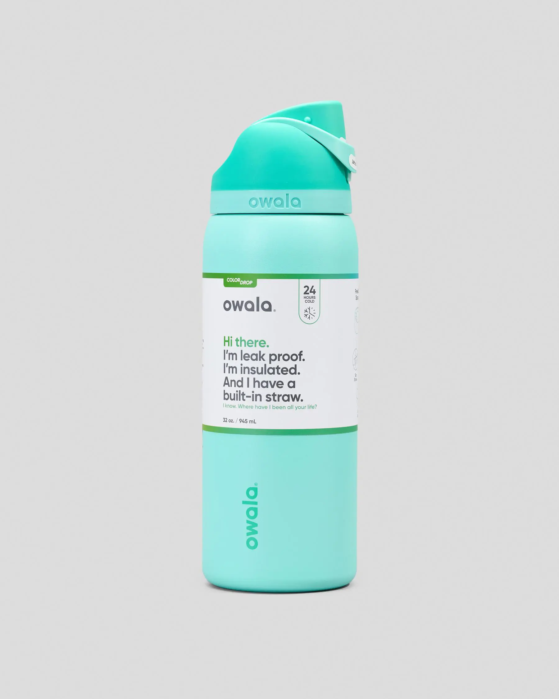 💎 Owala FreeSip 32oz | Premium Tiffany Blue Insulated Stainless Steel Bottle ✨