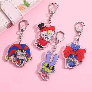 TADC Acrylic Keychain, The Amazing Digital Circus Kawaii Charms - Unique Keychains for Personal Style, Cute Keychains for Bags and Keys