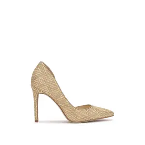 Prizma D'Orsay Pump in Natural Raffia