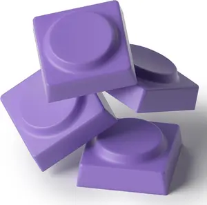 Stock Quality DOYS Toys KEYCAPS Clear Frosted PC Keycaps (A KIT,PBT Vine Purple)