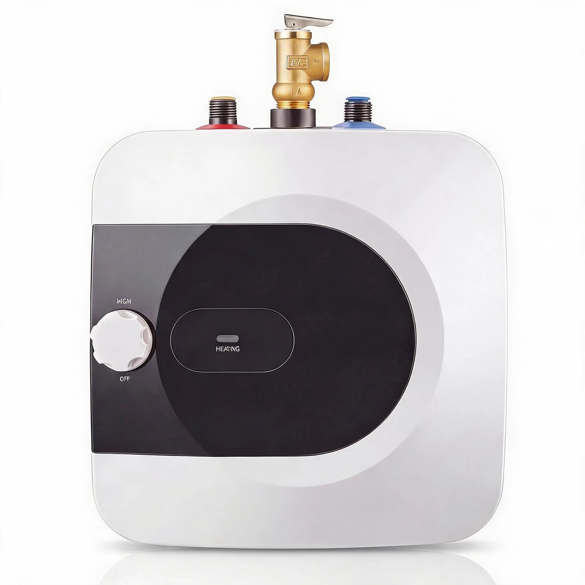 15L Mini Tank Water Heater, 4-Gallon 120V Under-Sink Hot Water Heater for Kitchen, Bathroom & Home