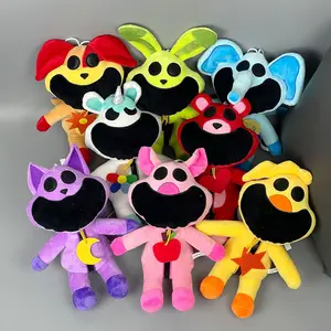Poppy Playtime Smiling Critters Plush Toy Cute Cartoon Animal Soft Stuffed Doll Game Plushie Home Decor Birthday Gift