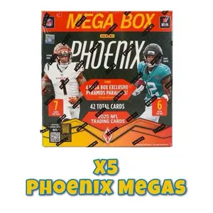 Break 208 - (5) 2025 Panini Phoenix Football Mega Box