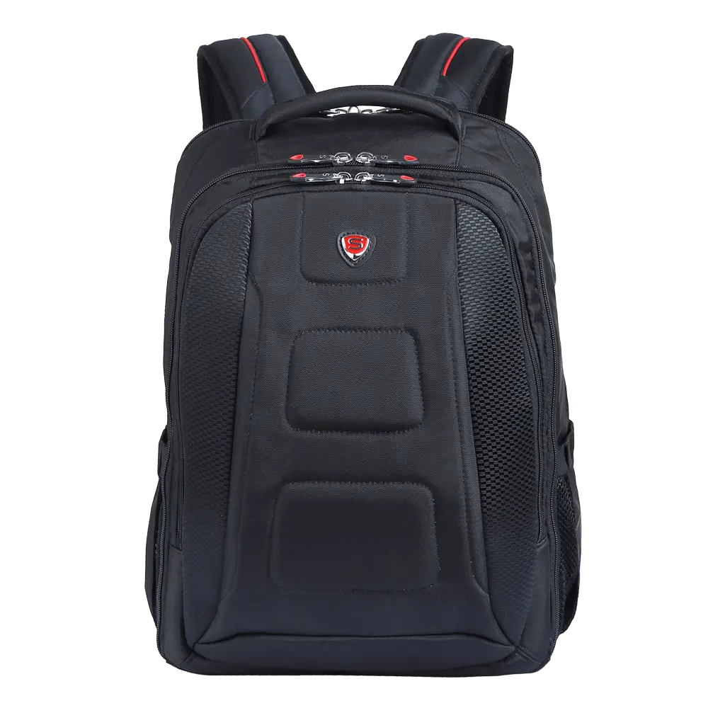 Sakos Cyber Laptop Backpack – Water-Resistant Shockproof 15.6 Inch Backpack for Work, School & Travel