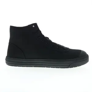Avenger Blade 8 Eye Soft Toe A4104 Mens Black Canvas Work & Safety Shoes