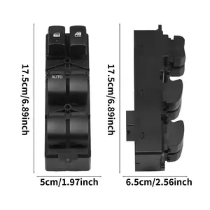 Car Window Control Unit Switch, Fits Left Drive Four Door Isuzu D-Max 2011-2019, Direct Replacement Car Parts, High Value Automotive Accessory