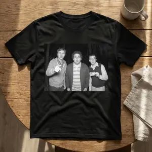 Surprised Friends Trail Cam Tee | Teen Comedy Meme Shirt (Night Vision Style)