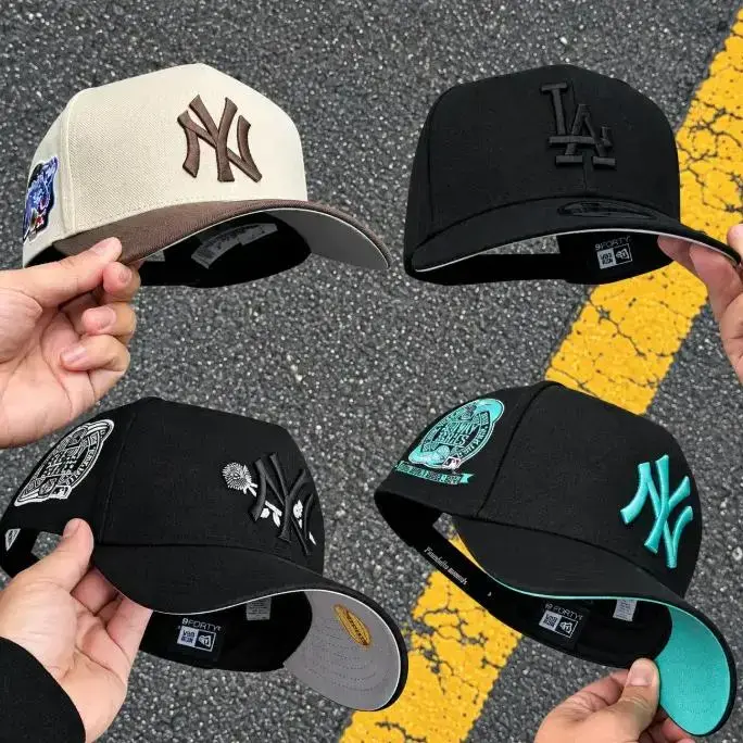 New Era MLB New York Yankees 9FORTY 9FIFTYSnapback Hat – Adjustable MLB Baseball Cap – Streetwear Unisex Summer Edition.