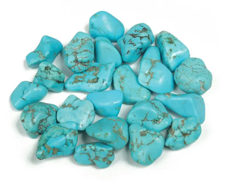 Turquoise Tumblestone Plus Turquoise Tumblestone Plus