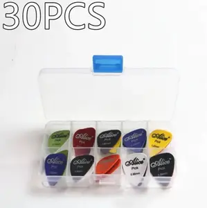 Glossy ABS Folk Acoustic Guitar Picks