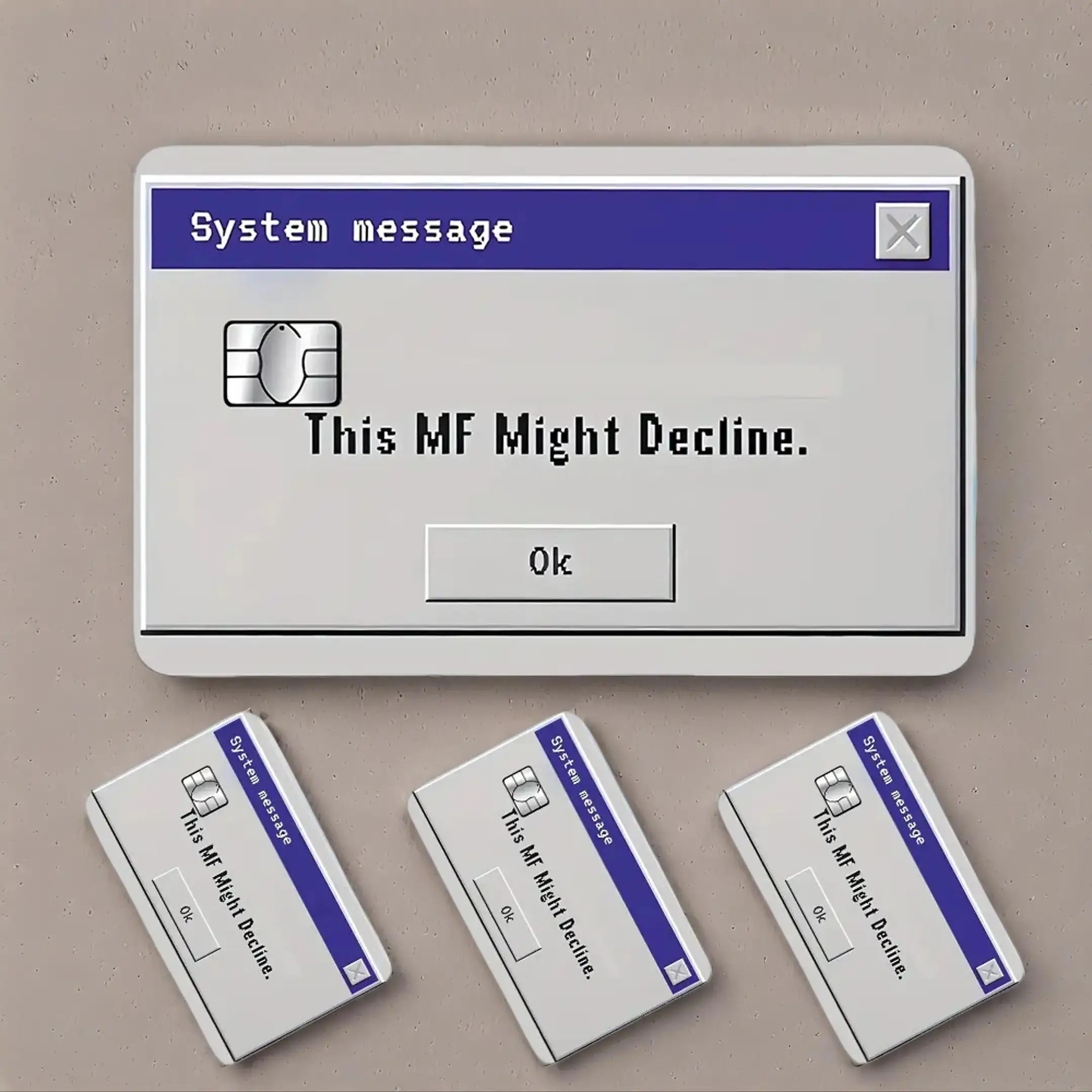 Credit Card Skin, 3 Counts/set Waterproof & Scratch-resistant Protective Sticker, Long Lasting Decorative Skin for Credit Card, Daily Use, Customized