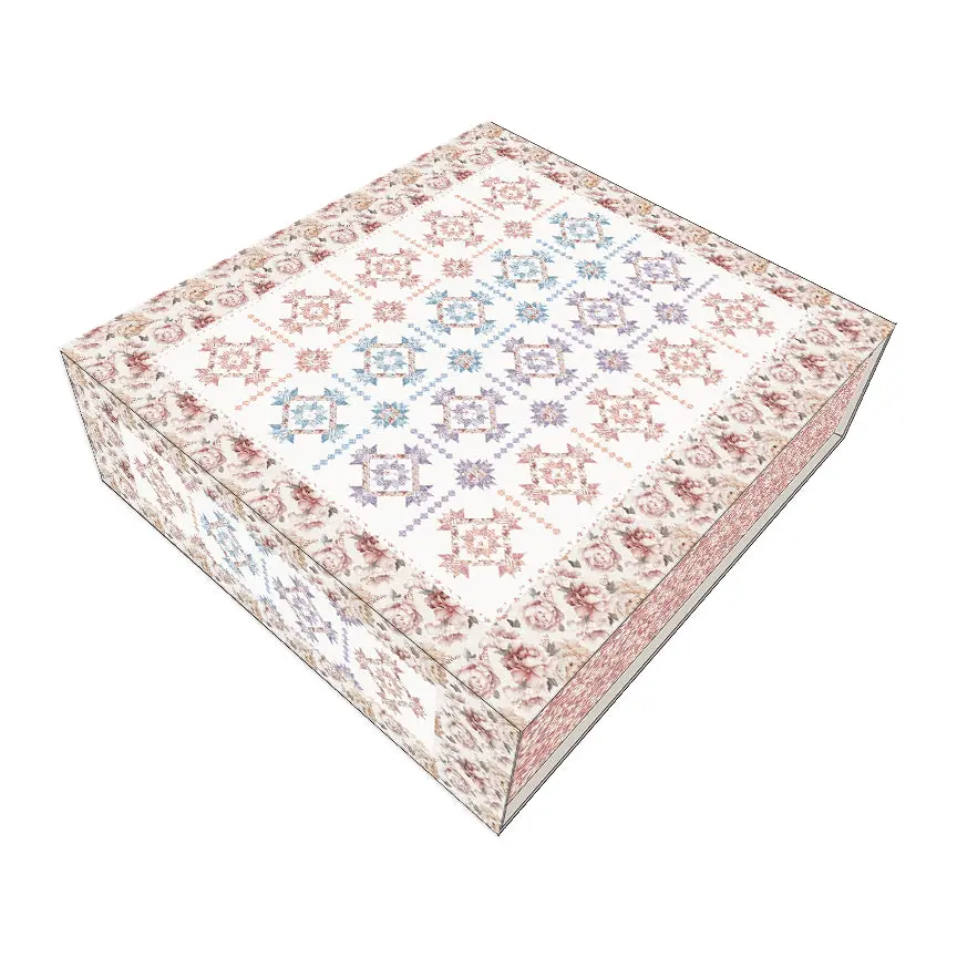 Daybreak on the Prairie Quilt Kit by Modern Prairie - Complete Pattern & Fabric Bundle | 95"x116"