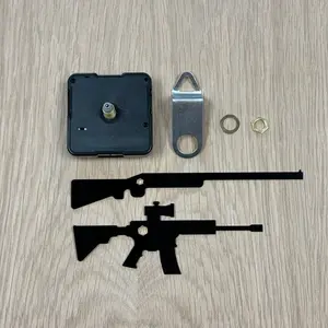 “Black” gun shaped clock hands Business