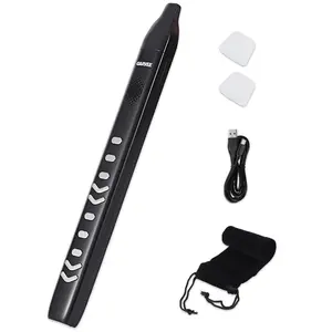Electronic Saxophone - Portable Digital Wind Instrument with 10 Tones & 2 Fingering Modes, Rechargeable, Ideal for Beginners & Professionals Groove Time Musical