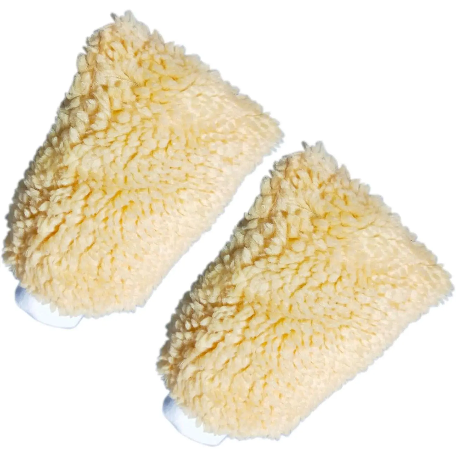 Wash Mitt, House Cleaning Glove, Home Dusting Cloth Imitation  Gloves 2 count Yellow