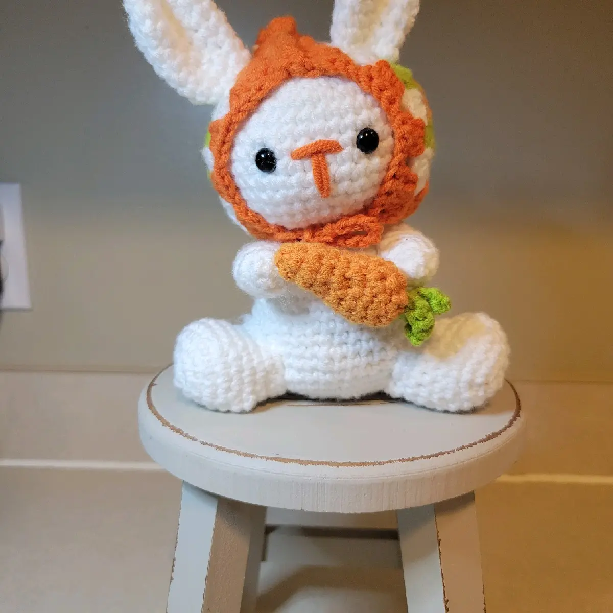 Charming Crocheted Bunny - Radish Rabbit Amigurumi
