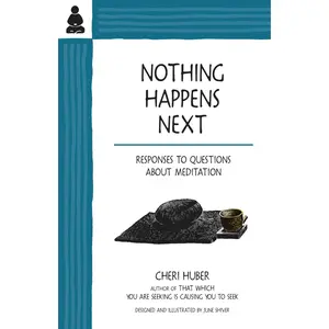 USED Book - Nothing Happens Next: Responses to Questions about Meditation by Huber, Cheri (Paperback) - english
