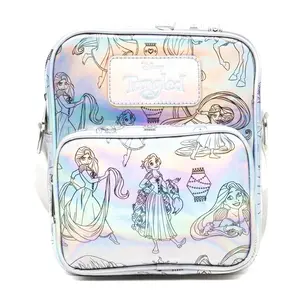 Tangled Rapunzel Iridescent Crossbody Bag