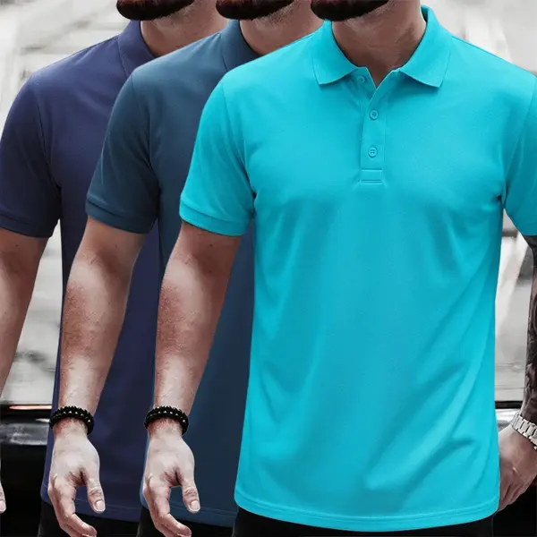 Dark Blue + Light Blue + Light Blue