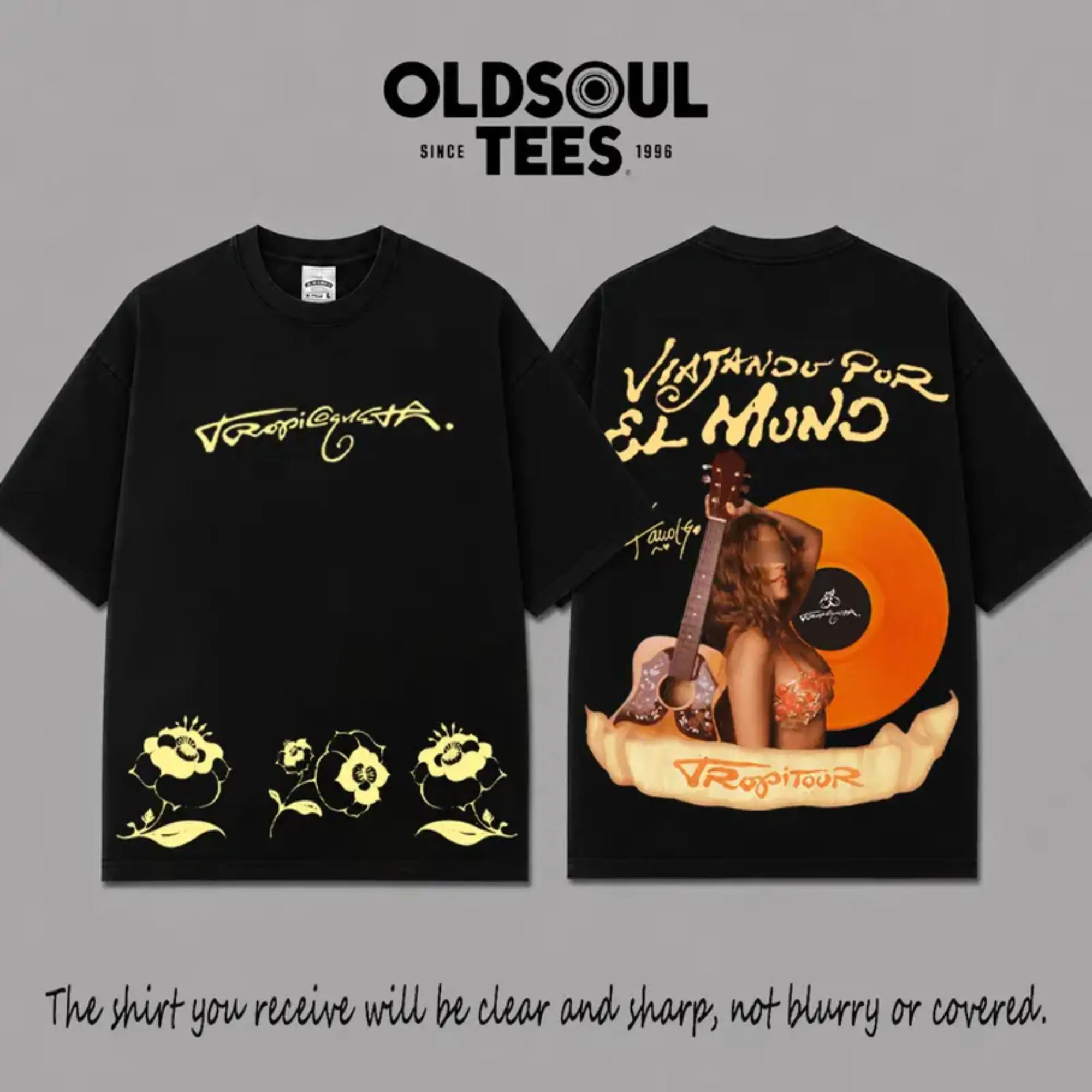 Reggaeton Inspired Graphic Tee | Latin Vibes Summer Concert T-Shirt