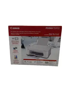 Canon PIXMA TS3722 All-In-One, Wireless Inkjet Printer for Home Office