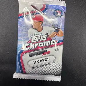 2025 Topps Chrome Jumbo Hobby Pack (Look for Debut 1/1 Patch Autos)