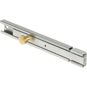 Door Latch,Slide Bolt Latch Double Side Safety Door Lock for Barn Fence French Gate Internal Inside Doors,Solid Stainless Steel Gate Latches Hardware,Brushed Finish 6 Inch