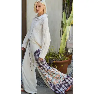 Gypsy Patch Pants (Natural)