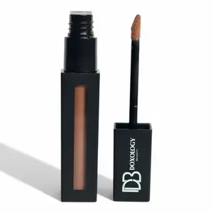 Doxology Beauty, Nat Luxe Lip Gloss, NORA- Hydrating Glossy Universal Nude with Subtle Pink Undertone and Shimmering Finish - Cosmetic, Makeup
