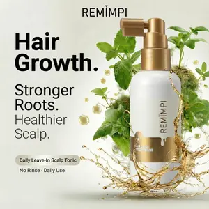 REMIMPI Hair Growth Tonic, Daily Scalp Treatment for Thinning Hair, Helps Reduce Shedding & Improve Hair Density Appearance
