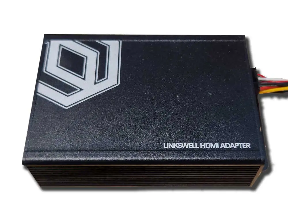 Linkswell LW-TSHDMI-IN Input Adapter - Plug-and-Play Car Audio Accessory for Firestick, Chromecast, Analog Devices, HDMI Cables, Media HDMI Cables, Adapter Hdmi Cables