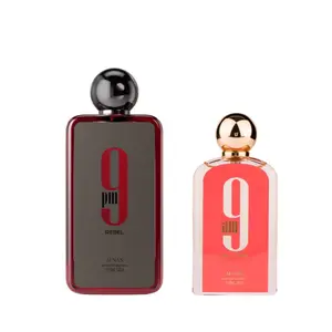 9PM REBEL + 9AM Pour Femme by AFNAN (women) 3.40z(100ml) - Fragrance Gift Bundle