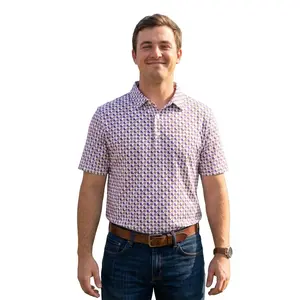 The LSU Bayou Bengals Men's Short Sleeve Collegiate Polo, Polo Golf 3D, Gif For Golfer