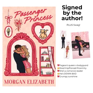 Passenger Princess BRAND NEW Cover - a Bodyguard Pageant Queen Romantic Comedy novel