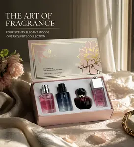 MYSTICAL Luxury Fragrance Discovery Set - 4 Piece Premium Eau De Parfum Collection | Long Lasting Scents for Men & Women | 30ml x 4 Travel Size Sprays | Ideal Gift for Her & Him