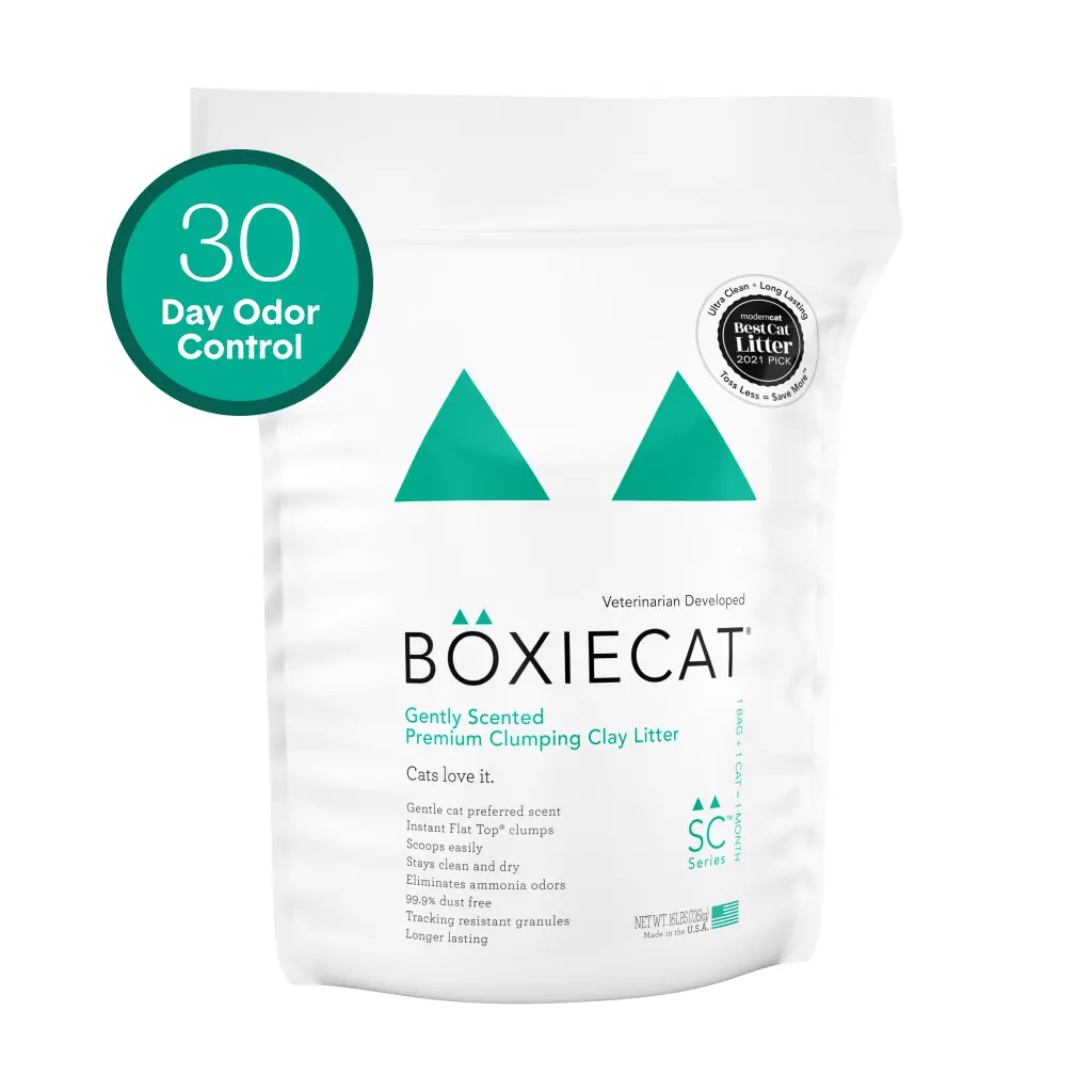 Gently Scented Natural Clumping Clay Cat Litter
