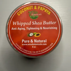 COCONUT & PAPAYA Whipped Shea Butter with Coconut Oil & Vanilla Extract