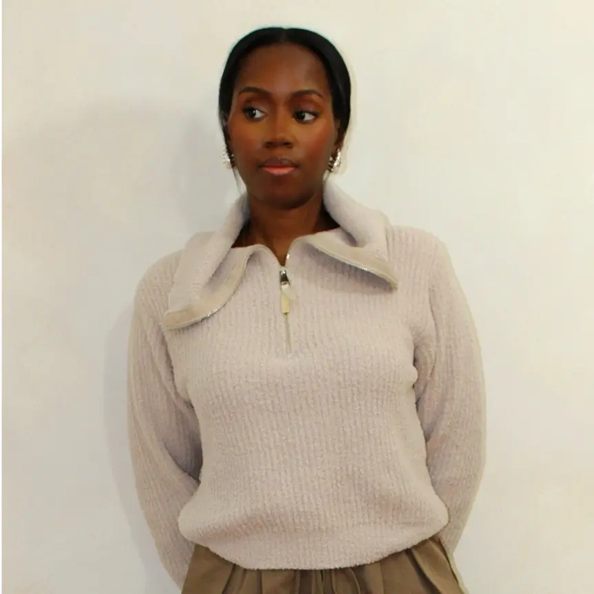PLUSH PULLOVER SWEATER