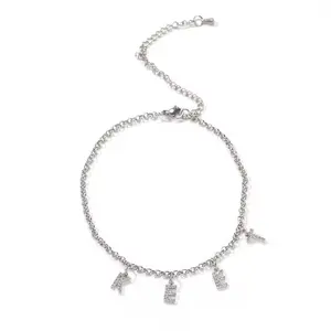 Cherished Custom Name Anklet