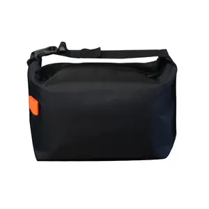 High-End Foldable Insulated Lunch Bag, Office Worker Student Lunch Box, Large Capacity Waterproof Oilproof Bento Bag