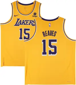 Austin Reaves Los Angeles Lakers Autographed Gold Nike Icon Edition Swingman Jersey - Fanatics Authentic Certified
