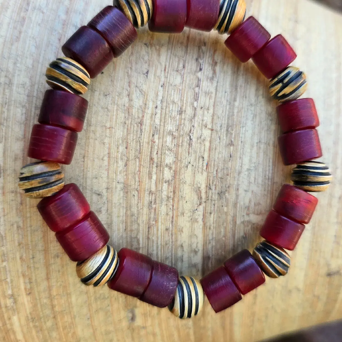 Bone and Horn Natural Men/Women Bracelet - Fashion Forward, Minimumlist  made to mix and match