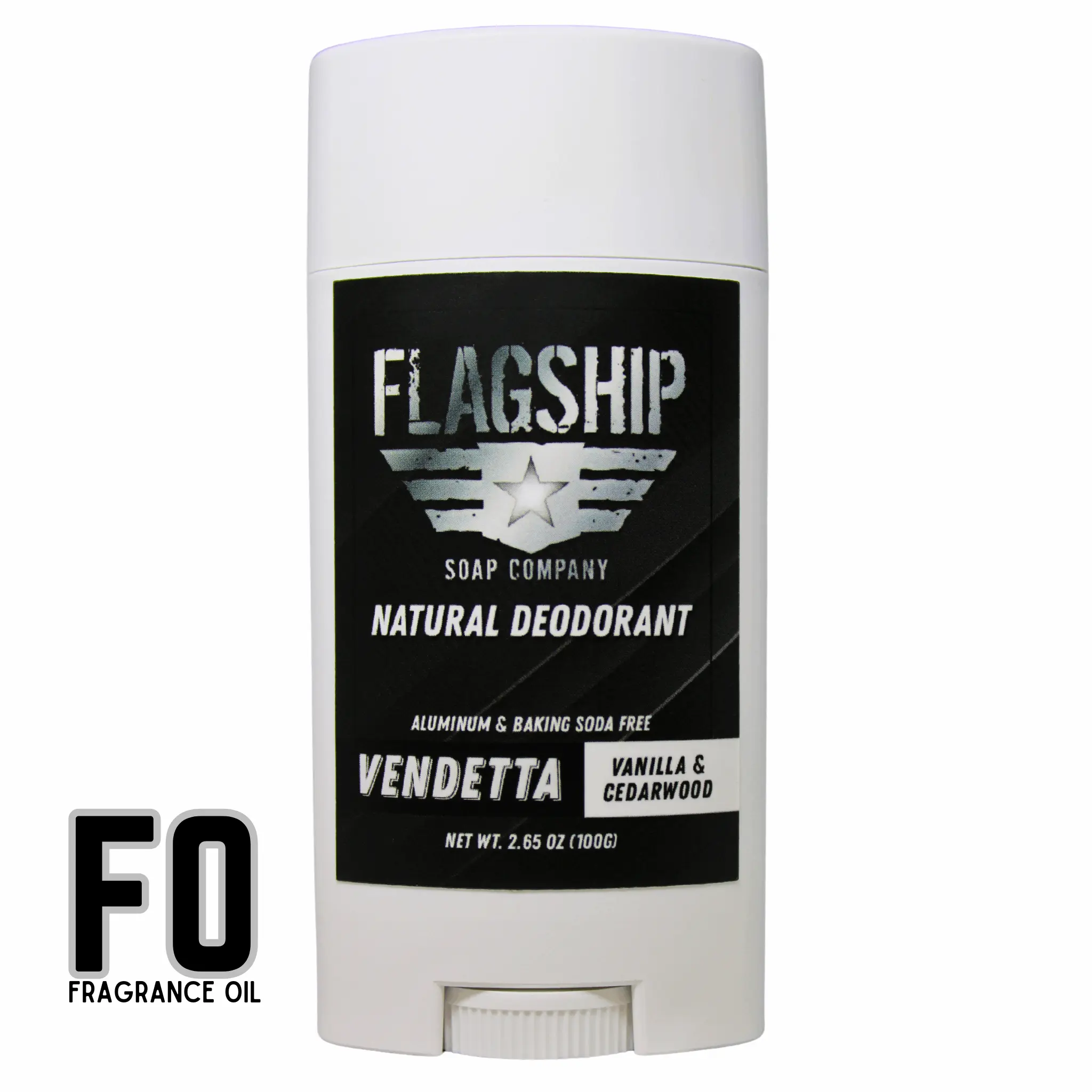 Vendetta Vanilla and Cedarwood Natural Deodorant