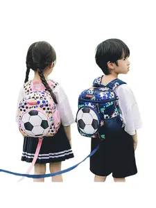 Dinosaur Football Astronaut Theme Backpack Set, Durable Polyester Fiber, Lightweight Fashion, Handbag/pencil Case/organizer Bag
