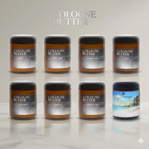 Cologne Butter Luxury Fragrance Body Butter – Scented Moisturizing Skin Butter (8 Signature Scents)