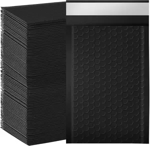 NFL Graded Cards Black Bubble Mailer Bags - Single Pack for Basic Mailing Needs - Simple and Direct Product Focus