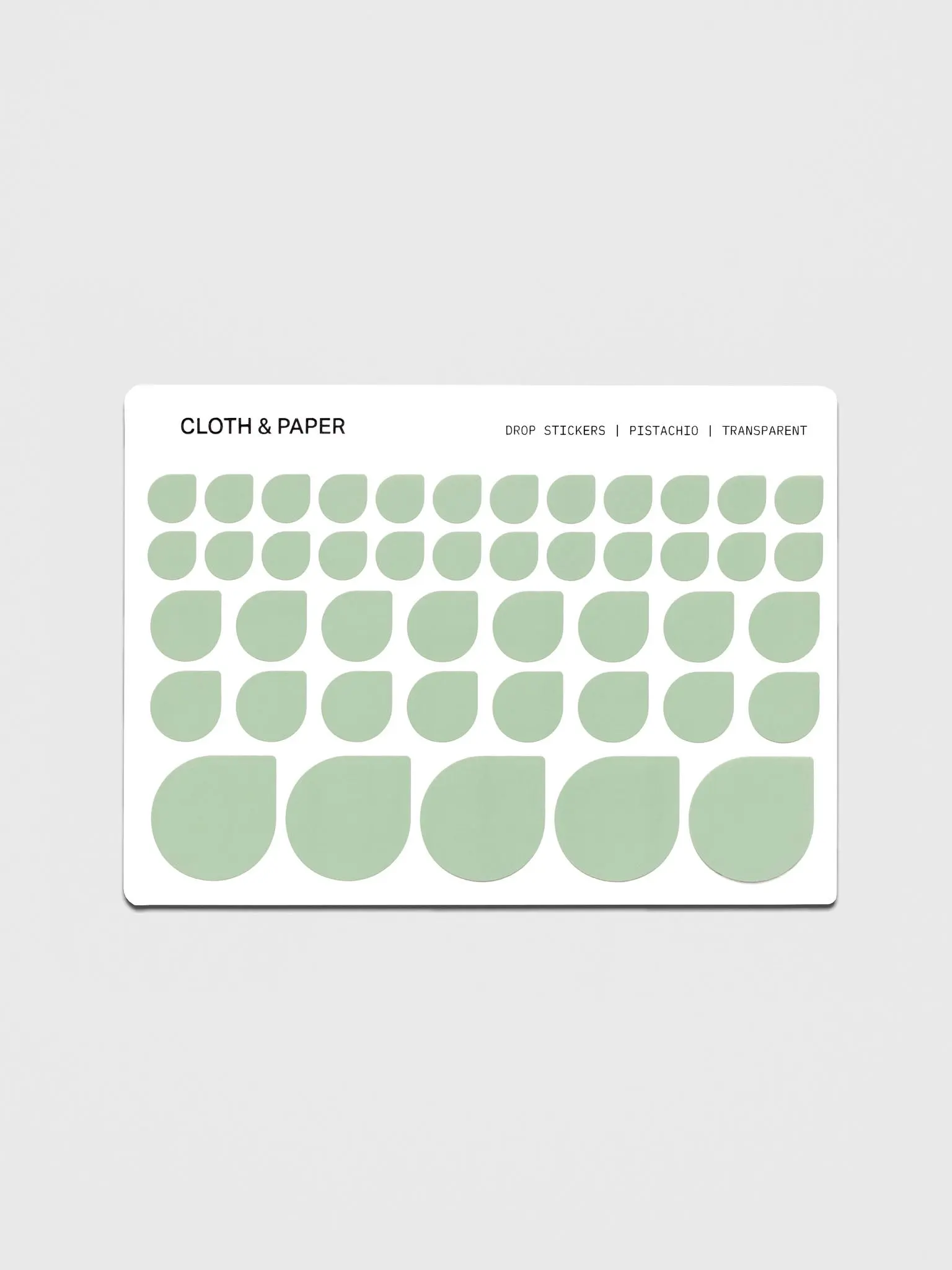 Drop Stickers