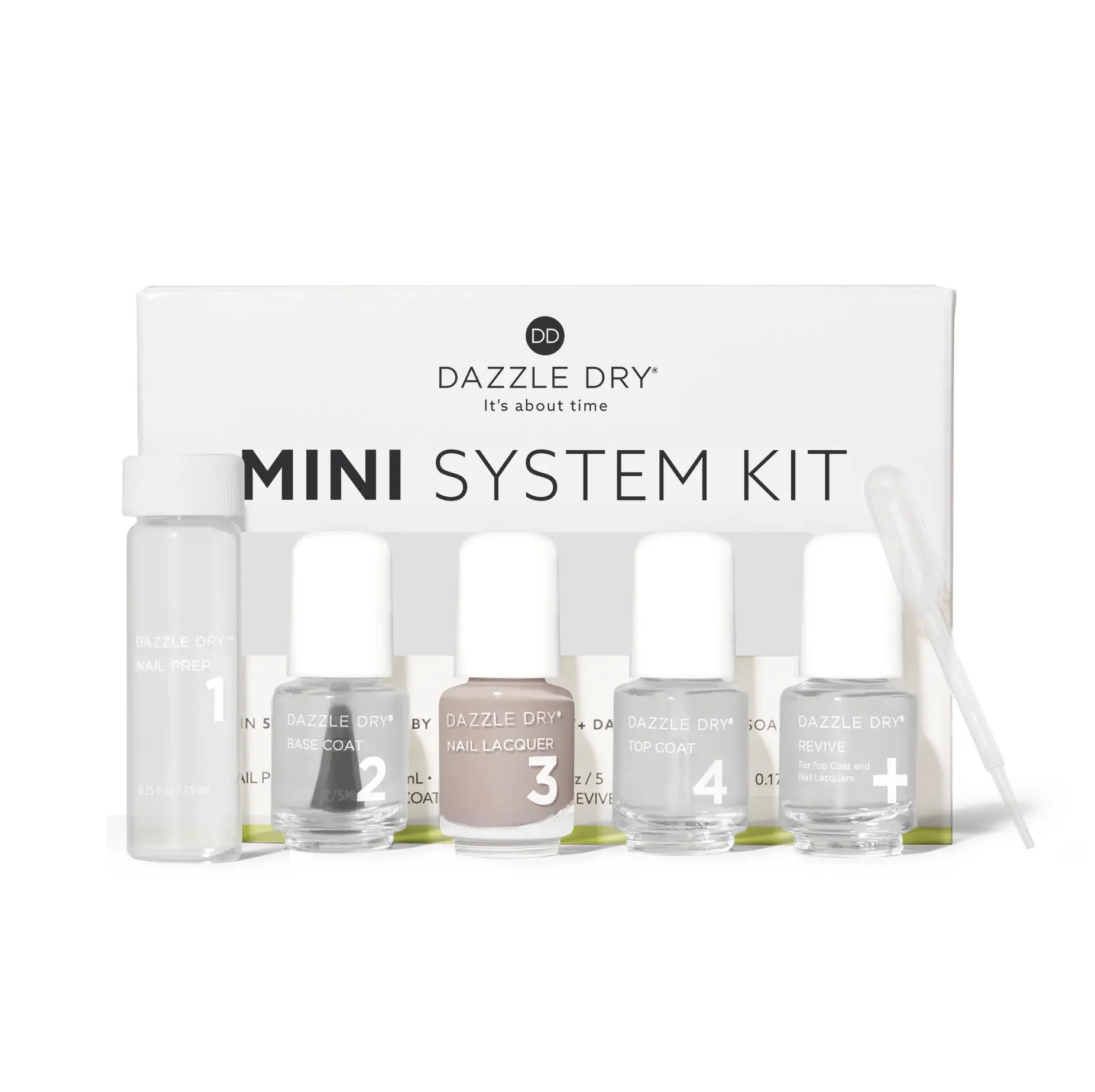 Dazzle Dry Timeless Neutrals Mini Kit | 5-Piece Long Wear, Chip-Resistant Nail Polish Kit | 4-Step System Nail Lacquer Dazzle Dry Timeless Neutrals Mini Kit | 5-Piece Long Wear, Chip-Resistant Nail Polish Kit | 4-Step System Nail Lacquer